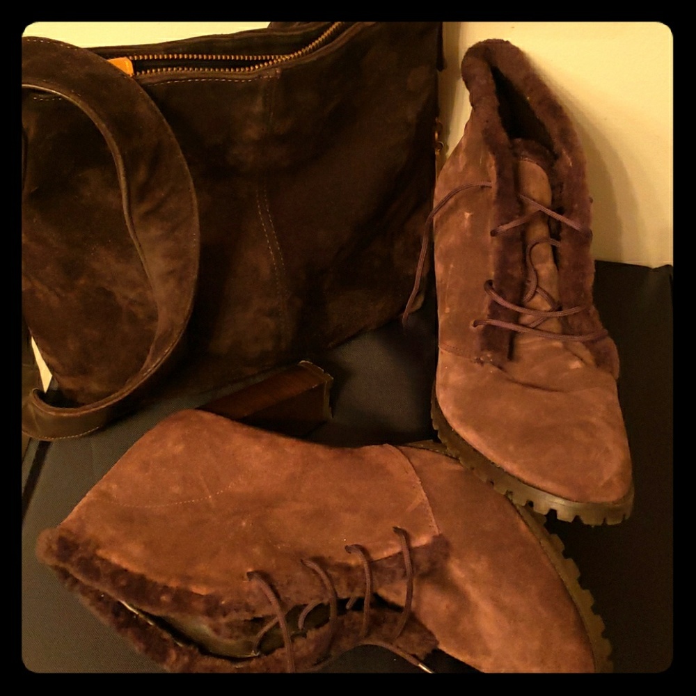 Franco Barbieri Brown suede Boots